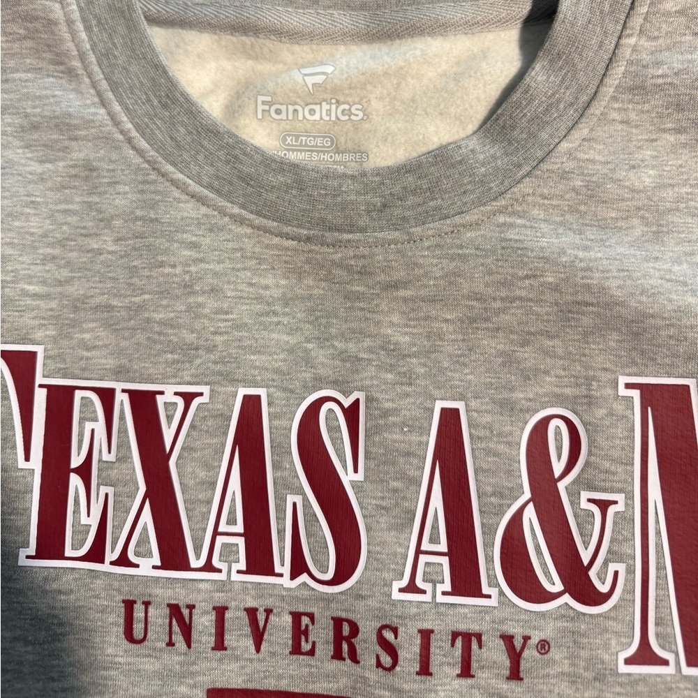 Fanatics Heather Gray Sweatshirt - Picture 2 of 4